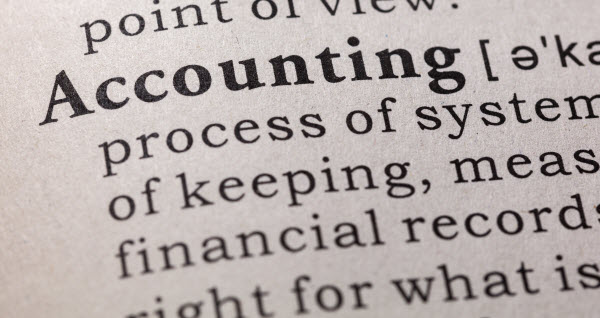 Dictionary definition of the word accounting